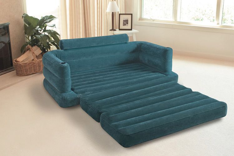 Intex 68566E modern air sofa combed available at Priceless.pk in